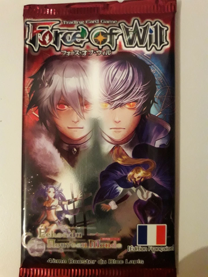 FoW FR - 6 BOOSTERS de 10 cartes FORCE OF WILL - (L4) Echos du Nouveau Monde - Photo 2/2