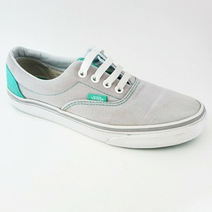 teal vans womens