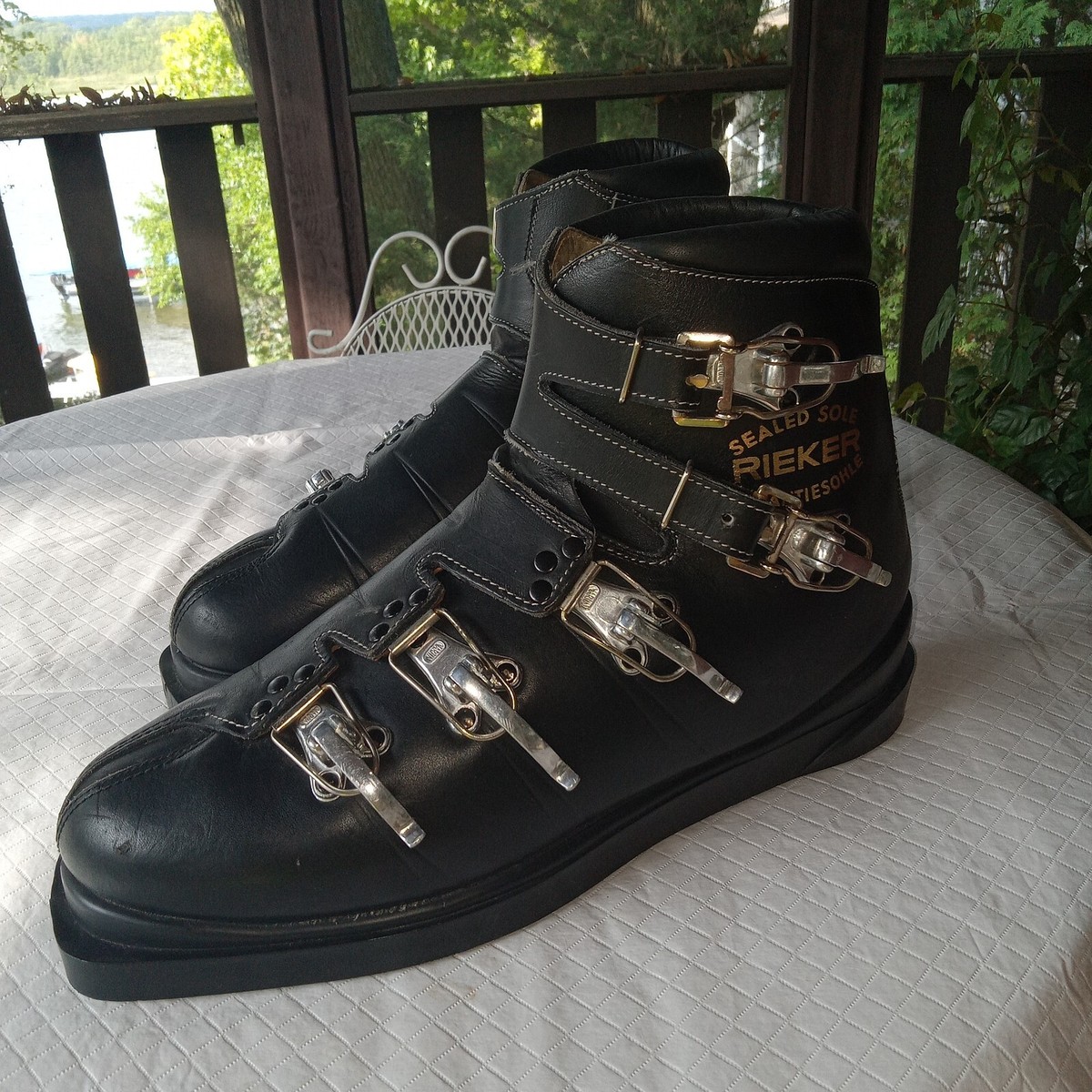 Vintage 1970s Men\'s 8 Rieker Black Leather Riding Boot Rieker Boots for Men for Sale | Shop New & Used Men main image 4