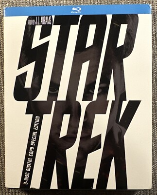 Star Trek 3-Disc DVD Blu-Ray Special Edition JJ Abrams Xbox Trial Game