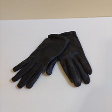 Worthington Women's Chocolate Brown Soft Leather Gloves Size Medium