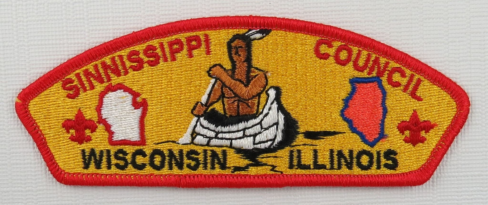 Sinnissippi Council CSP Wisconsin Illinois RED Bdr. [QR-473] | eBay