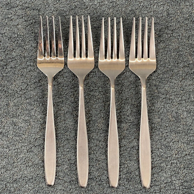Embassy Classic Rhineland Salad Forks Set of 4 Replacement Flatware Easterling