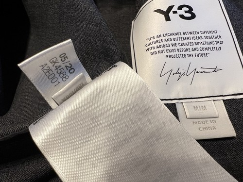 Y-3 CLASSIC REFINED WOOL STRECH HOODED WINDBREAKER MEDIUM GREY OVERSIZED RRP£300 - Picture 4 of 10