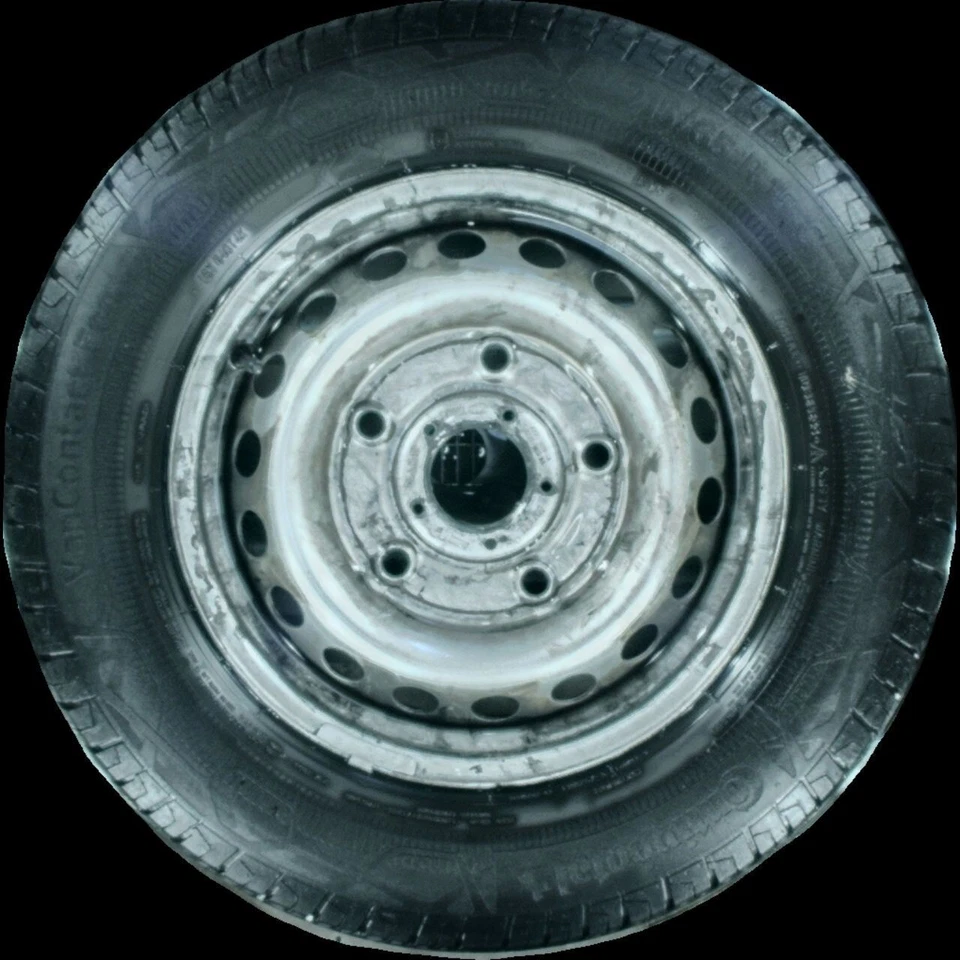 215/65 R15 Sommerreifen FORD TRANSIT 15 Zoll Stahlfelgen 2150860 Komplettsatz - Bild 3 von 4