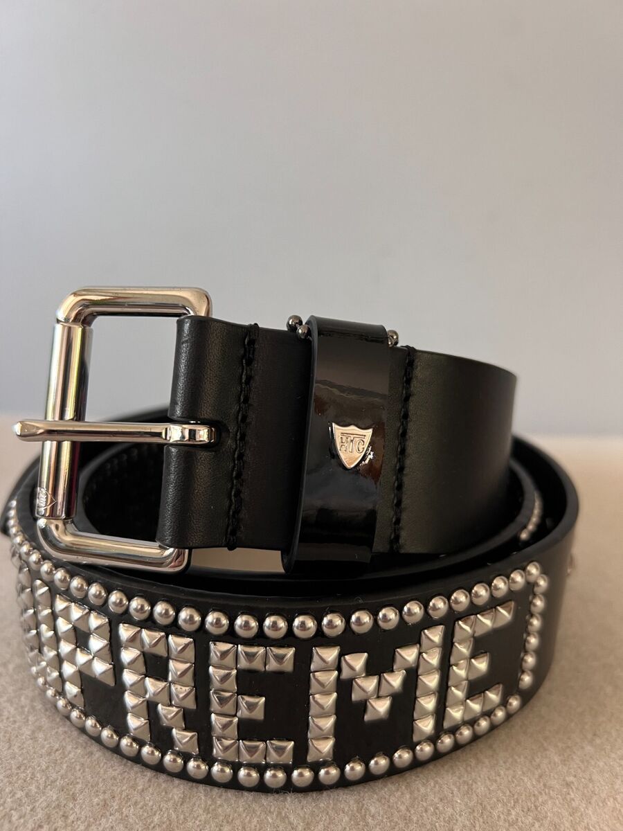 Supreme x Hollywood Trading Co Studded Belt - Black Leather Supreme x Hollywood Trading Co Studded Belt - Black Leather