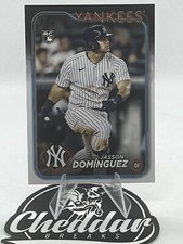 2024 Topps Series 1 Baseball Jason Dominguez Rookie Card RC #60 New York Yankees. rookie card picture