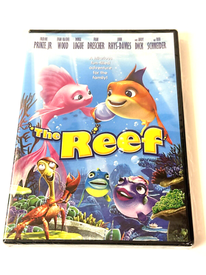 The Reef DVD Fish Animated 2007 Freddie Prinze Jr. & Rob Schneider
