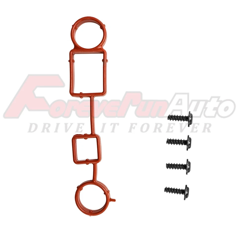 Válvula PCV de ventilación del cárter + manguera con kit de tornillo para Audi A3 A4 Volkswagen 06F129101N Foto 3 de 4