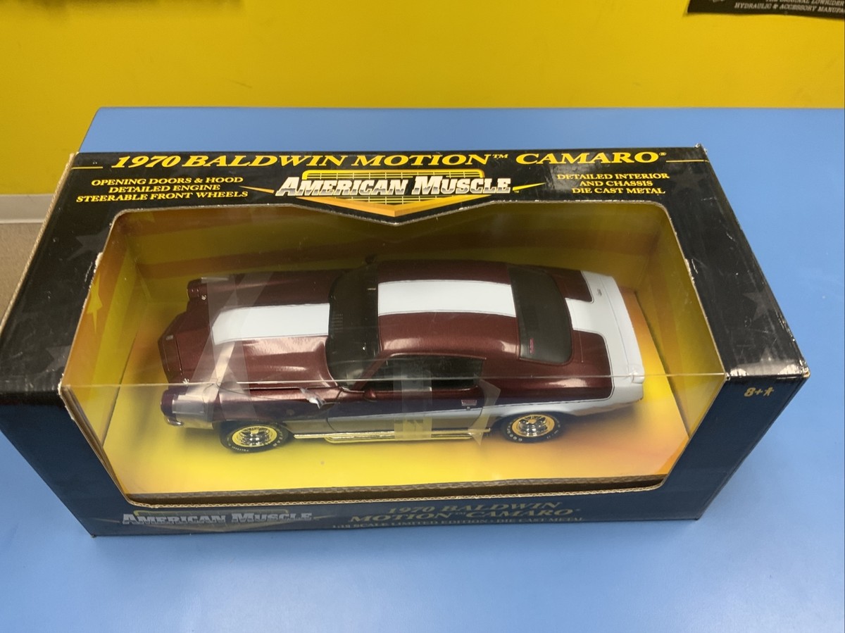 1970 Camaro Ss454 Baldwin Motion 1 18th Limited Edition American