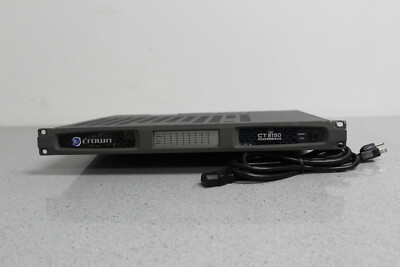 Crown Audio CT8150 8-Channel Amplifier Amp CT-8150 Multiple Units