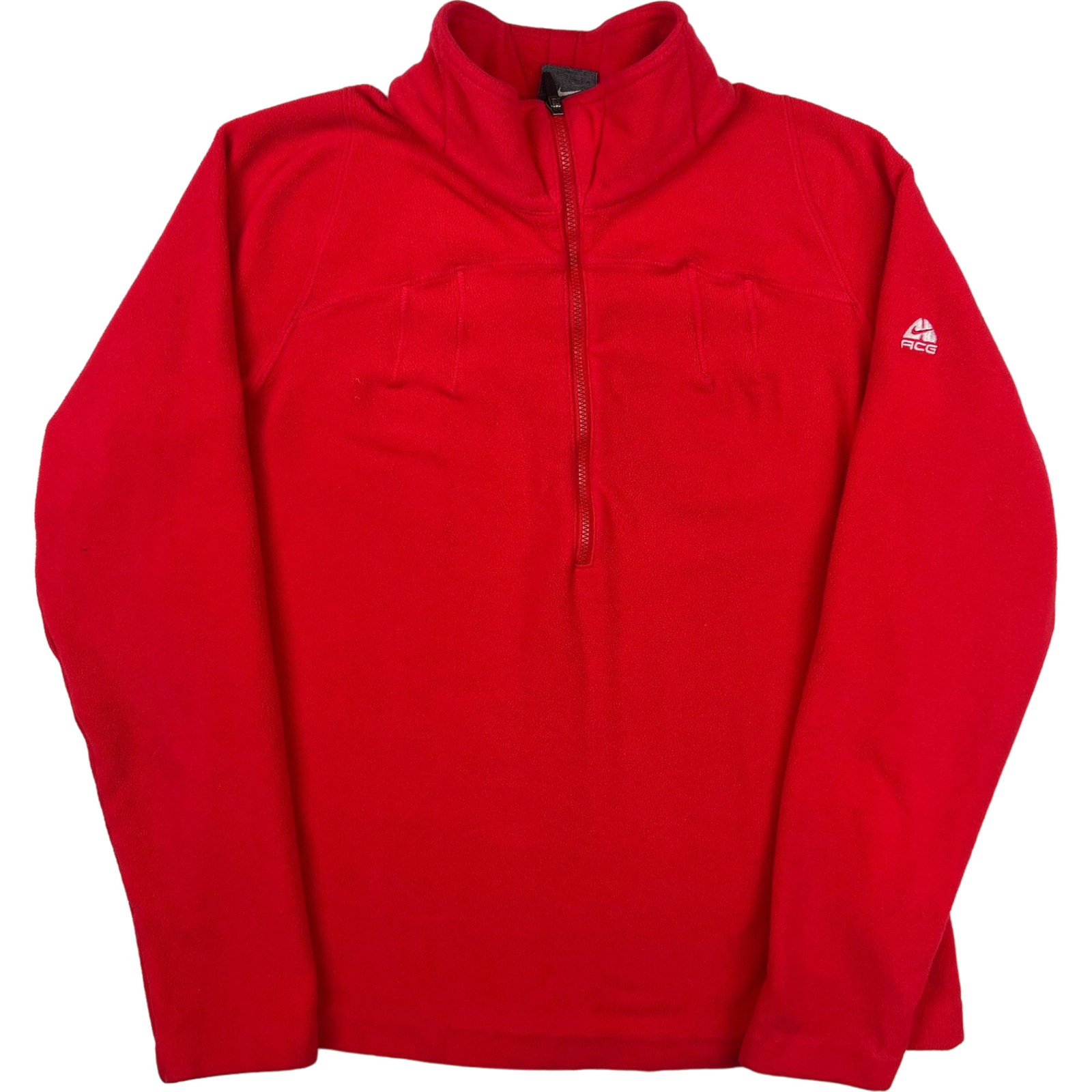 Nike ACG Red Therma Fit Fleece Sweatshirt Women's Medium