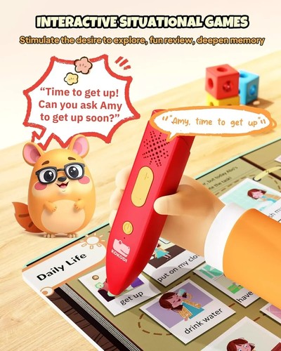 KOKODI Talking Pen Books Sets, Interactive Audio Sound Books Kids Learning Gifts - Picture 3 of 10