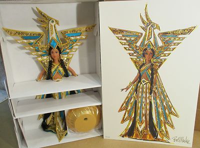 Bob Mackie Fantasy Goddess Of The Americas Barbie Doll 3rd In 
