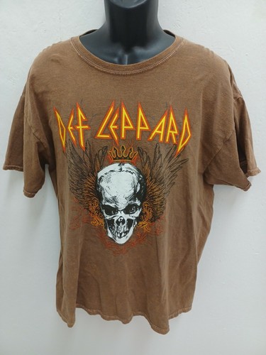 DEF LEPPARD T-shirt 100% Cotton 2017 