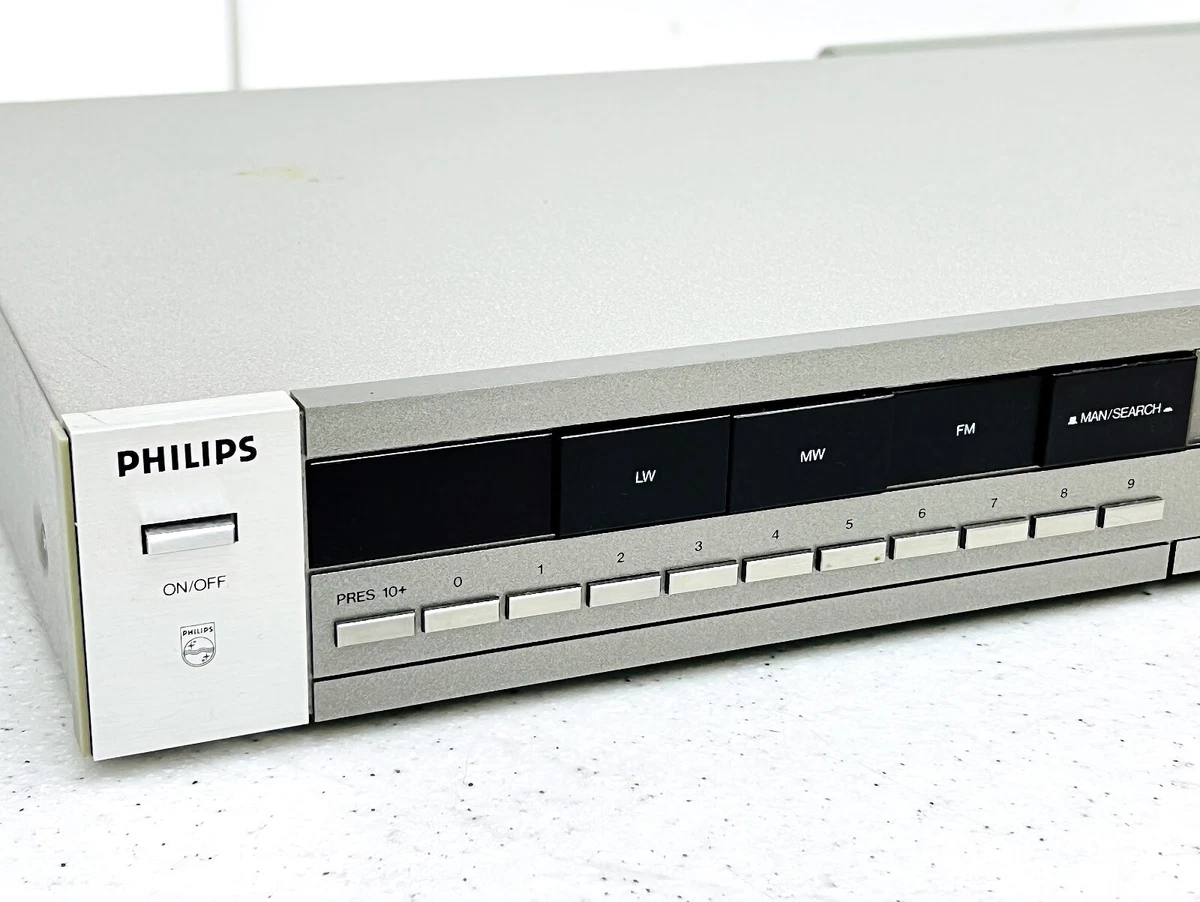 Philips F2235 Sintonizador estéreo digital FM-AM de primera clase excelente estado + ¡1 año de garantía!!