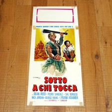 SOTTO A CHI TOCCA locandina poster Dean Reed Pedro Sanchez Nick Jordan 1972 AF14