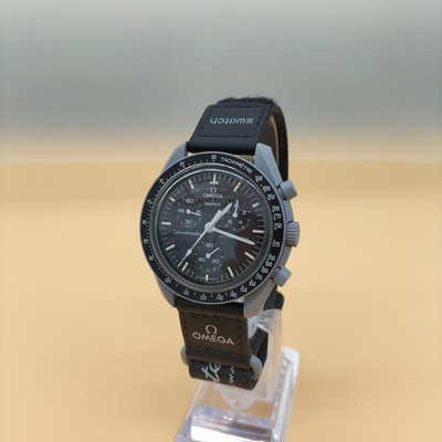 Omega x Swatch MoonSwatch Mission to Moon Omega Swatch SO33M100 Bioceramic Quart