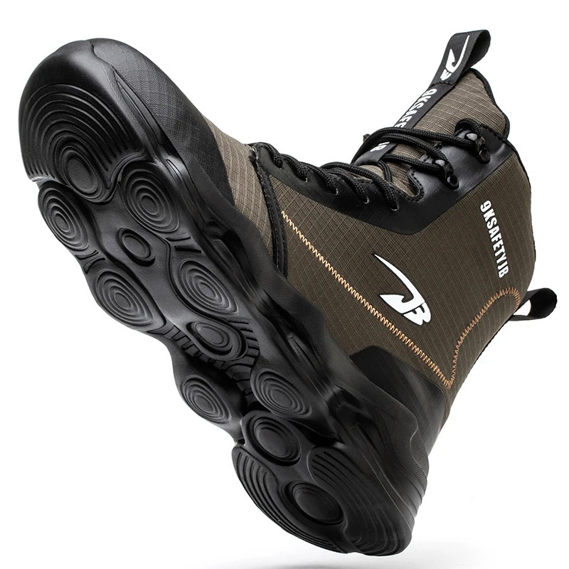 Zapatos de seguridad transpirables de moda anti-roturas y anti-pinchazos