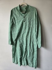 Fabindia Cotton Green Kurta Mens Size 38 Fitted