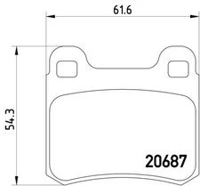 Pagid Racing    355007321    Disc Brake Pad