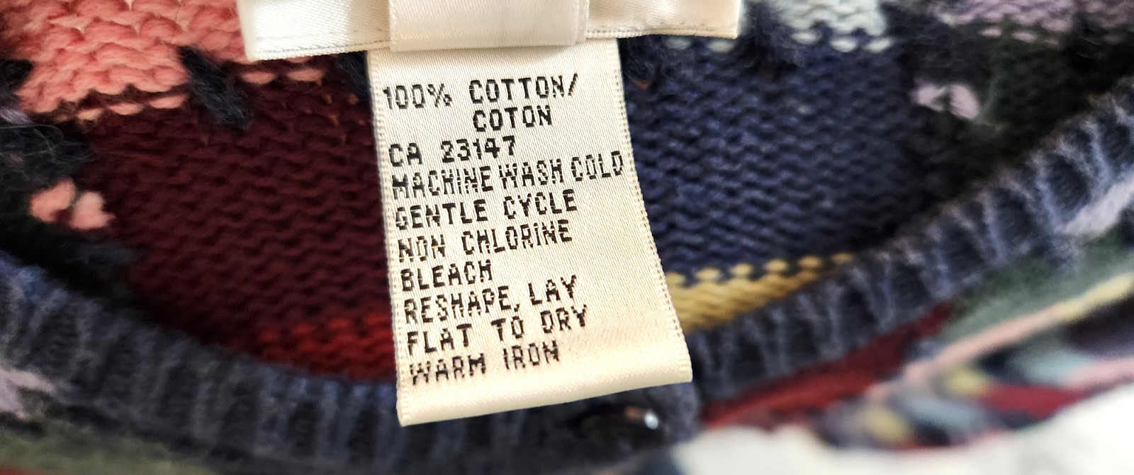 Talbots Patchwork Cardigan Women's M Multicolor C… - image 4