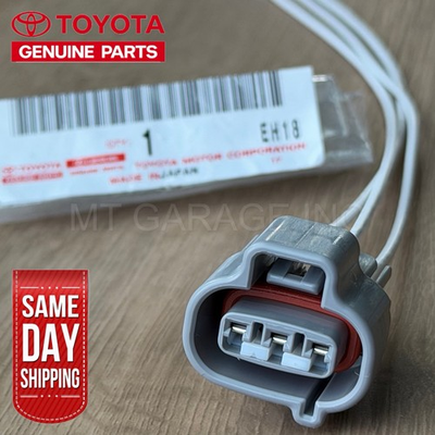 #ad #ad NEW OEM GENUINE TOYOTA FUEL VAPOR PRESSURE SENSOR 3 WAY CONNECTOR PIGTAIL $29.95