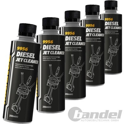 5x 250ml MANNOL DIESEL JET CLEANER EINSPRITZDÜSEN REINIGER INJEKTOR ADDITIV