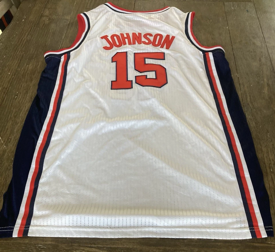 Camiseta Magic Johnson #15 Lakers 1984 Dream Team NBA Nike Juegos Olímpicos Talla XXXL Foto 2 de 3