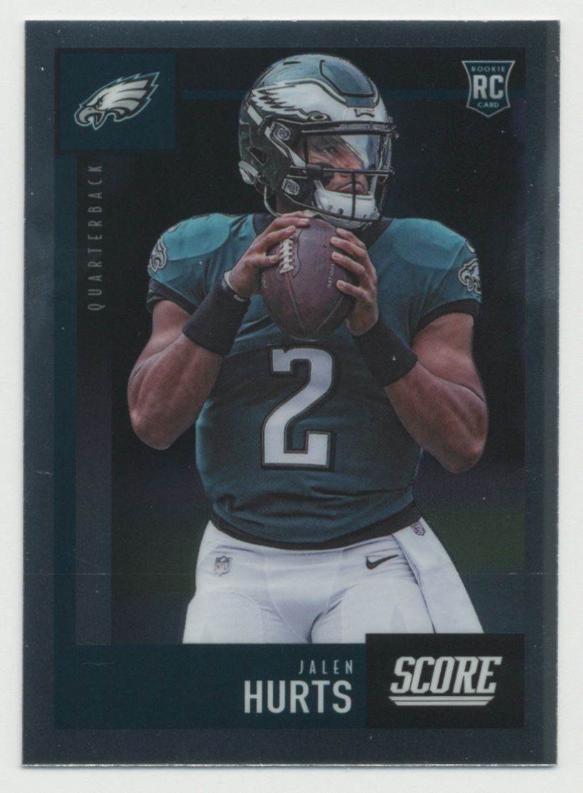 Jalen Hurts 2020 Panini Chronicles Score Update RC Rookie #457 Philadelphia