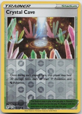 Crystal Cave 144/203 SWSH07: Evolving Skies Reverse Holo
