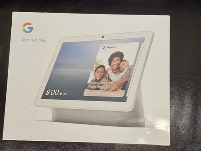 Google Nest Hub Max Smart Speaker - Chalk (GA00426-US) for sale