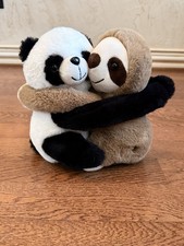 FAO Schwarz Hugging Sloth  Panda 9  