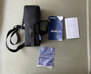 Pulsar Helion 2 Case ONLY With Factory Manual & Cleaning Cloth
