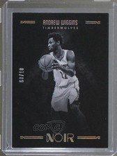 2016-17 Panini Noir Black and White Gold 8/10 Andrew Wiggins #41 a7f
