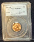 1955 - PCGS MS66RD Lincoln Wheat Cent!!! 🔥Red BLAZER🔥