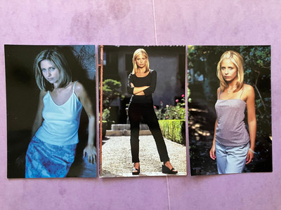 Sarah Michelle Gellar, Buffy Vampire Slayer, original vintage postcards photo