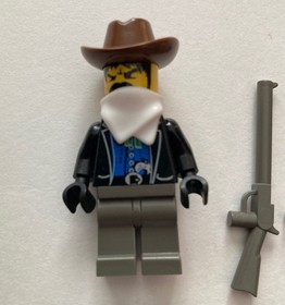 3 Lego Western: 6716 Weapons Wagon, 6712 S. Showdown, 6790 B. Wheelgun- all 100%