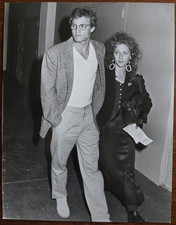 Woody Harrelson (Cheers) & Carol Kane (Taxi) 1987 7x9 Press Photo