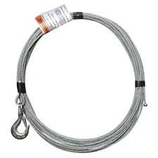 Oz Lifting Products Ozgal.19-80B Cable, Galvanized Steel, 800 Lb.