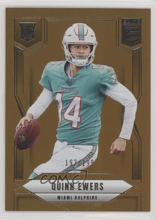 2025 Panini Donruss Elite Rookies Orange 192/199 Quinn Ewers #116 Rookie RC 01nt