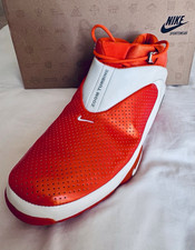 Nike Zoom Turbine Herren Sneaker Orange/Weiß Mid Top Leder EU 44,5 …