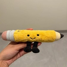 Peluche Smart Cancelleria Matita Giocattolo Morbido 22cm Raro Peluche Pensionato Trending Regali