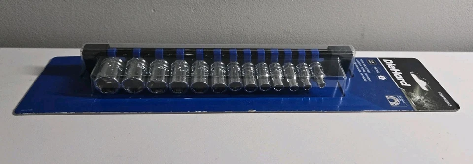Diehard DHP55245 1/4” Drive 13 Pc Socket Set 6 point Metric - Image 4 of 4