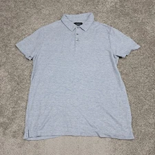 Marc Anthony Luxury Slim Fit Men's Golf Polo Blue X-Large