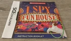 Scholastic I Spy Funhouse (Nintendo DS, 2007) Manual Only