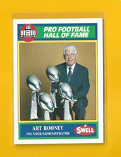 Art Rooney  1990 Swell Pro Football Hall of Fame - # 35 - Pittsburgh Steelers