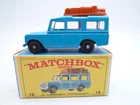 VINTAGE MATCHBOX LESNEY No.12c LAND ROVER SAFARI IN ORIGINAL BOX 1965