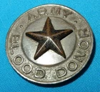 WW2 INDIAN ARMY BURMA CAMPAIGN BLOOD DONOR MILITARY BADGE - WORLD WAR II By CMH