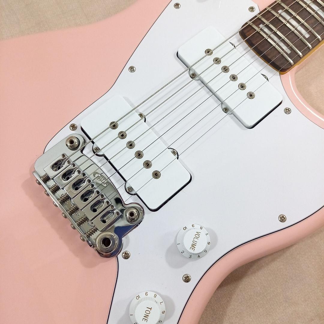 Electric Guitar Jazzmaster G&L Doheny Tribute MFD Tremolo Pink